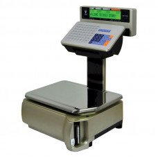 Поверка весов с печатью этикетки DIGI SM-5100 EV30
